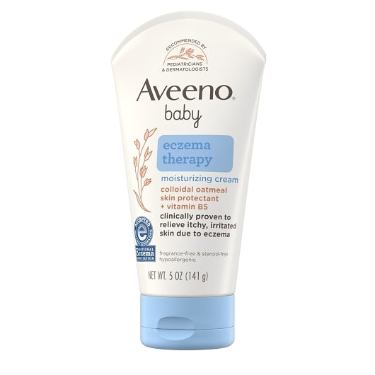 Aveeno BABY Eczema Therapy Moisturizing Cream, 4 x 3 x 5 oz Case - DOT product image 7