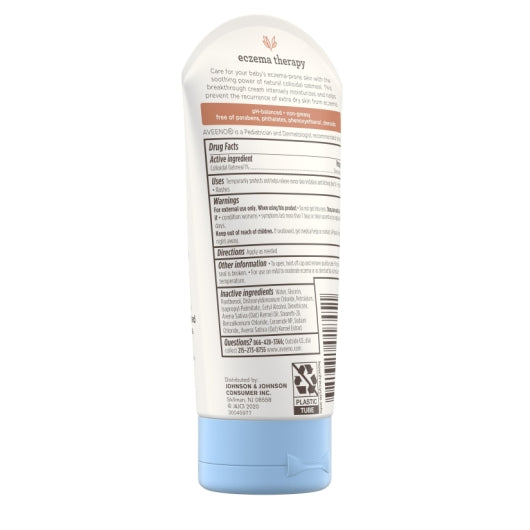 Aveeno BABY Eczema Therapy Moisturizing Cream, 4 x 3 x 5 oz Case - DOT product image 8
