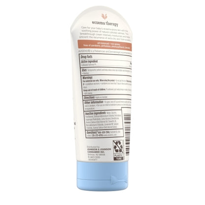 Aveeno BABY Eczema Therapy Moisturizing Cream, 4 x 3 x 5 oz Case - DOT product image 8