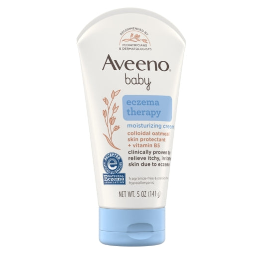 Aveeno BABY Eczema Therapy Moisturizing Cream, 4 x 3 x 5 oz Case - DOT product image 6