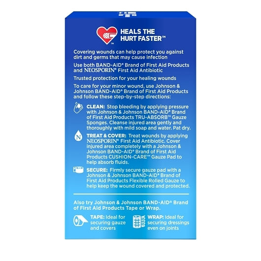 Band Aid Flexible Rolled Gauze With Kling Technology 2 Inch X 2.5 Yard Roll, 16 x 3 x 1 ct Case - DOT product image 5