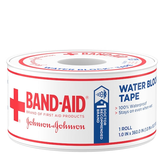 Johnson & Johnson Bandaid Waterproof Tape Bandages, 4 x 6 x 1 ct Case - DOT product image 3