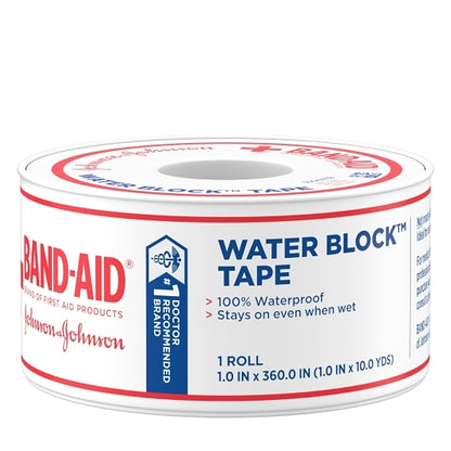 Johnson & Johnson Bandaid Waterproof Tape Bandages, 4 x 6 x 1 ct Case - DOT product image 7
