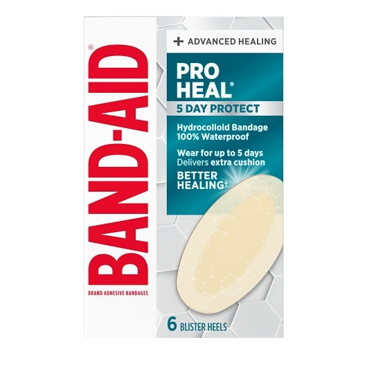 Band Aid Hydro Seal Blister Heels Bandages Box, 4 x 6 x 6 ct Case - Health & Personal Care