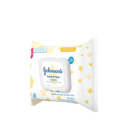 Johnsons Baby Hand And Face Wipes, 4 x 25 ct Case - DOT product image 8
