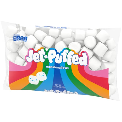 Jet Puffed Marshmallows Regular White Marshmallows, 12 x 16 oz Case - DOT product image 4