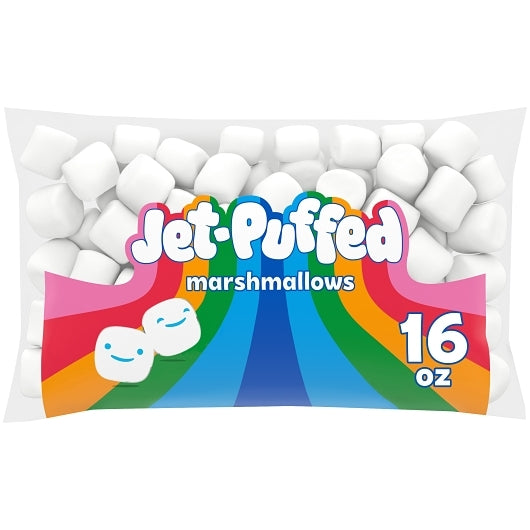 Jet Puffed Marshmallows Regular White Marshmallows, 12 x 16 oz Case - DOT product image 3
