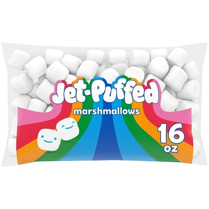 Jet Puffed Marshmallows Regular White Marshmallows, 12 x 16 oz Case - DOT product image 3
