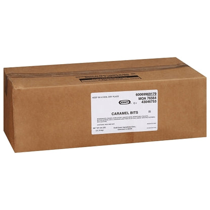 Kraft Candy Caramel Bits Bulk, 1 x 25 lb Case - DOT product image 5