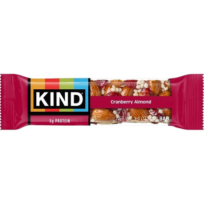 KIND HEALTHY SNACKS Cranberry Almond Cereal Bars, 6 x 12 x 1.4 oz Case - DOT product image 3