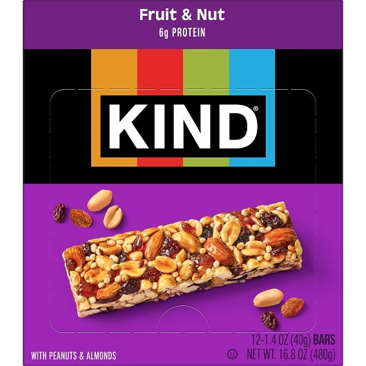 KIND HEALTHY SNACKS Fruit & Nut Delight Bar, 6 x 12 x 1.4 oz Case - DOT product image 4