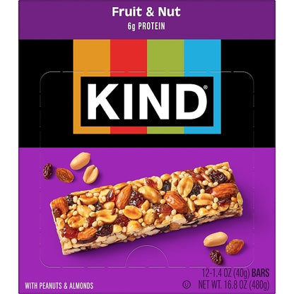 KIND HEALTHY SNACKS Fruit & Nut Delight Bar, 6 x 12 x 1.4 oz Case - DOT product image 4