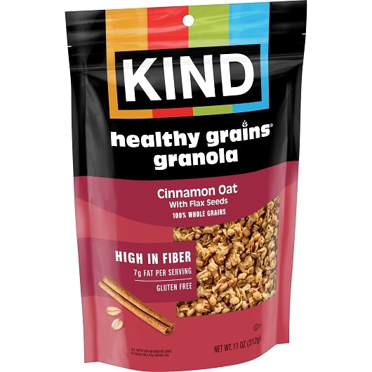 Kind Snacks Healthy Grains Granola Cinnamon Oat Whole Grain Granola Clusters, 6 x 11 oz Case - DOT product image 4