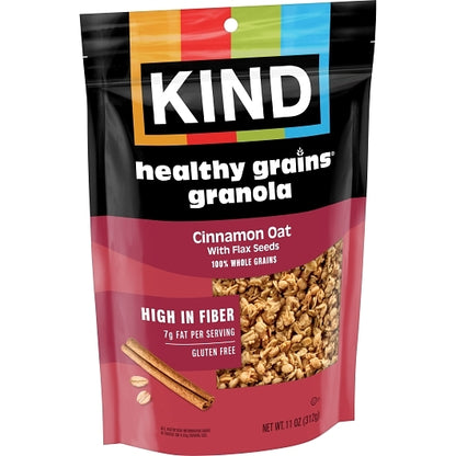 Kind Snacks Healthy Grains Granola Cinnamon Oat Whole Grain Granola Clusters, 6 x 11 oz Case - DOT product image 4