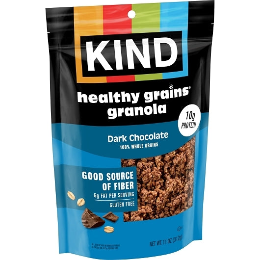Kind Snacks Healthy Grains Granola Dark Chocolate Whole Grains Granola Clusters, 6 x 11 oz Case - DOT product image 5