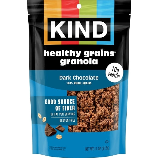 Kind Snacks Healthy Grains Granola Dark Chocolate Whole Grains Granola Clusters, 6 x 11 oz Case - DOT product image 3