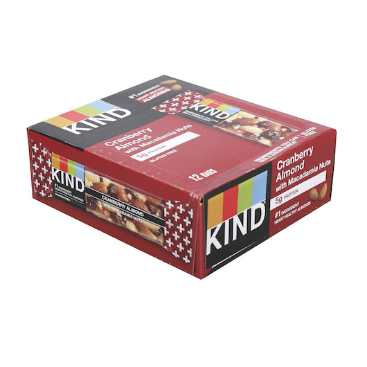 KIND HEALTHY SNACKS Cranberry Almond Cereal Bars, 6 x 12 x 1.4 oz Case - DOT product image 6