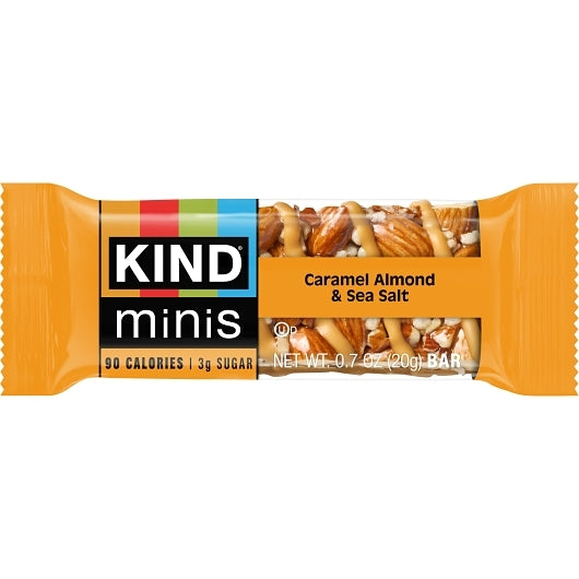 Kind Snacks Mini Caramel Almond Bar, 8 x 10 x 0.7 oz Case - DOT product image 3