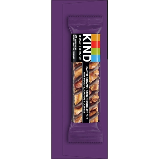 Kind Snacks Salted Caramel & Dark Chocolate Nut Bar, 6 x 12 x 1.4 oz Case - DOT product image 8