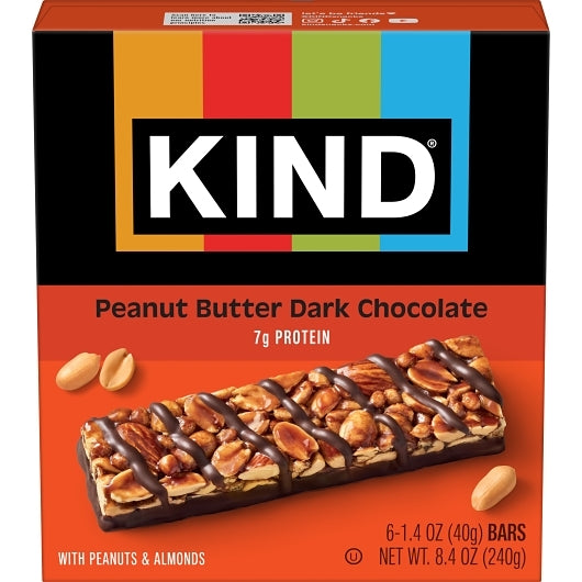 Kind Peanut Butter Dark Chocolate Core Bar, 6 x 1.4 oz Case - Candy & Confections - image 2