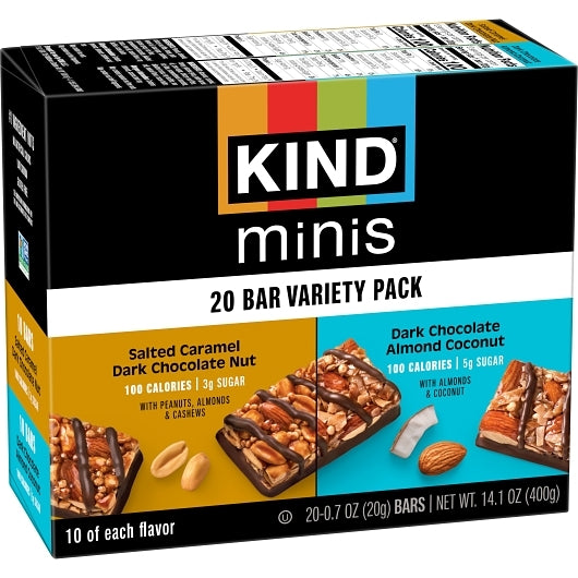 Kind Healthy Snacks Salted Caramel Chocolate Nut Dark Chocolate Almond Coconut, 4 x 14.11 oz Case - DOT product image 6