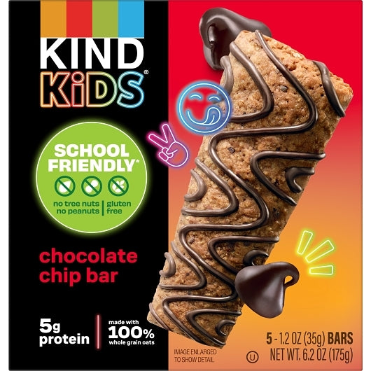 Kind Chocolate Chip Bar, 8 x 5 x 1.23 oz Case - Pantry Ingredients - image 2