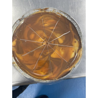 Mikes Pies Sea Salt Caramel Cheesecake, 10 Precut Slices per Cheesecake, 2 x 10 IN Case - Bakery & Desserts