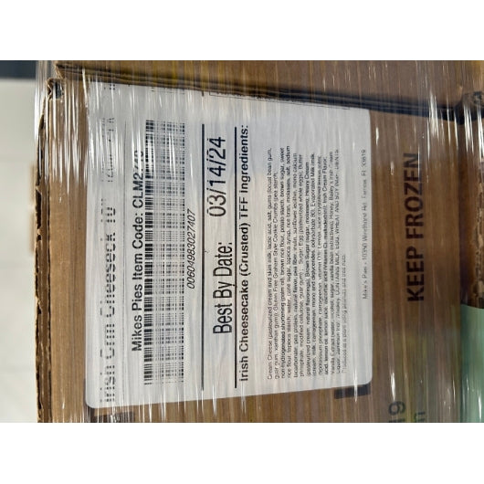Mike's Pies Irish Cream Cheesecake, 12 Slices per Cheesecake, 2 x 10 IN Case - DOT product image 7
