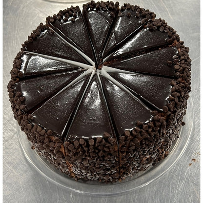 Mikes Pies BTYM 10 Inch Three Layer Chocolate Cake, 12 Slices per Cake, 2 x 10 IN Case - DOT product image 4