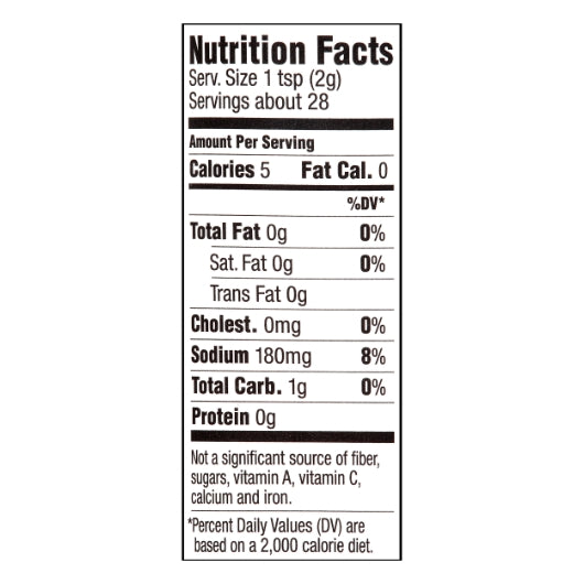 Molly Mcbutter Original Natural Butter Sprinkles, 12 x 2 oz Case - Spices Seasonings - image 2