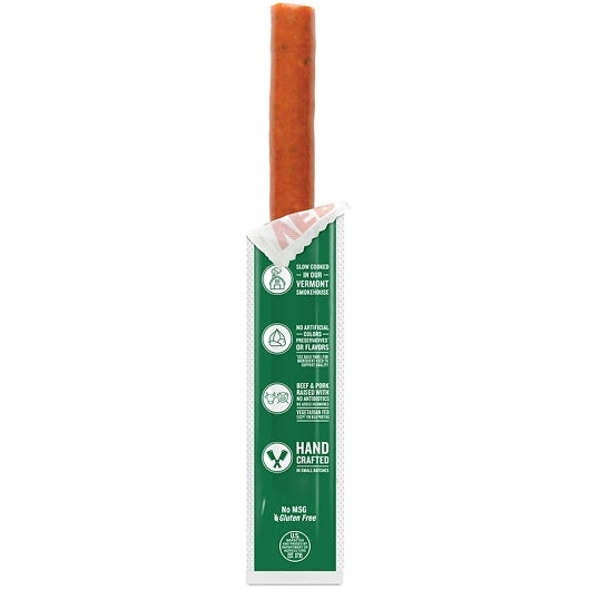 Vermont Smoke & Cure 32917 Original Beef & Pork Stick Snacks (1 OZ, 24/Case) - DOT product image 2