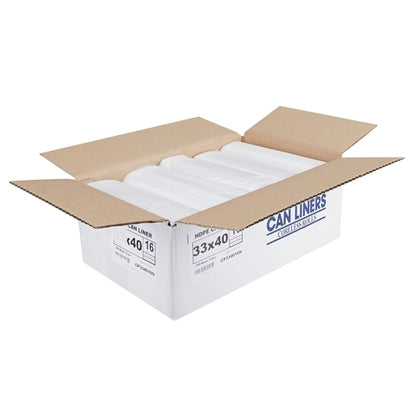 Spectrum 33 Gallon 33 Inch X 40 Inch 16 Micron Narrow Base Can Liner, 25 x 10 RL Case - DOT product image 2