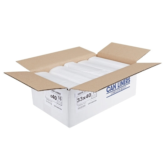 Spectrum 33 Gallon 33 Inch X 40 Inch 16 Micron Narrow Base Can Liner, 25 x 10 RL Case - DOT product image 2