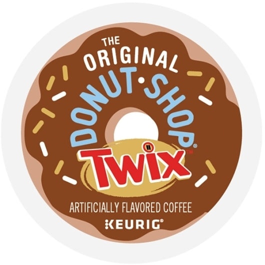 The Original Donut Shop Twix Coffee, Keurig Single Serve K-Cup Pods, 4 x 24 ct Case - Bakery & Desserts