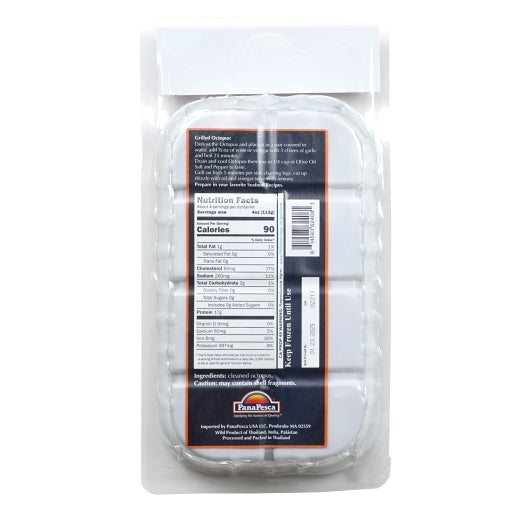 Pana Pesca Octopus Skin Pack Whole Cleaned Octopus, 8 x 17.6 oz Case - Frozen Meat & Seafood