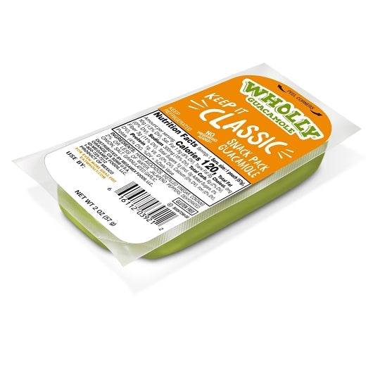 Wholly Classic Guacamole, 3 x 10 x 2 oz Case - Alternate product angle or state