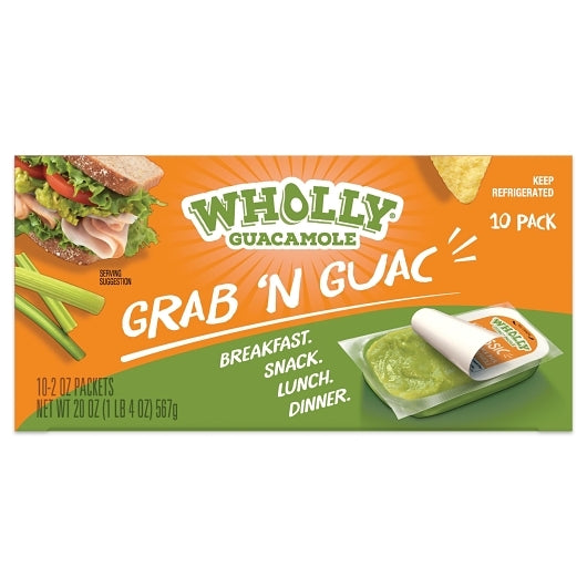Wholly Classic Guacamole, 3 x 10 x 2 oz Case - Alternate product angle or state