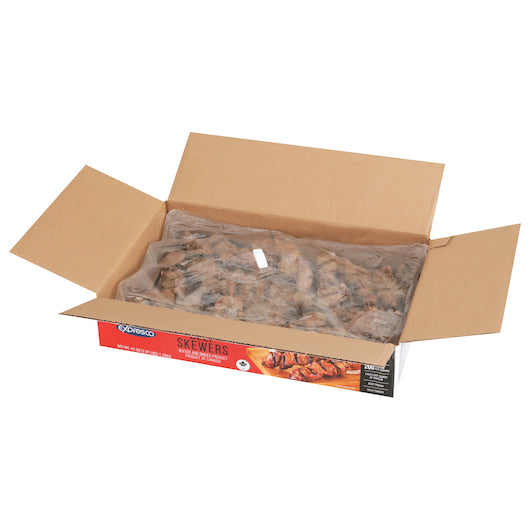 Expresco Grilled Beef Skewers, 1 x 2.84 lb Case - DOT product image 4
