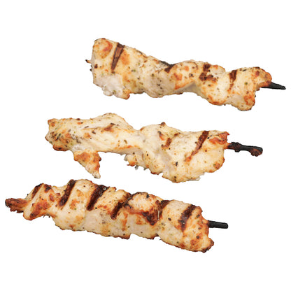 Expresco Fully Cooked Rotisserie Skewered Chicken Breast, 12 x 10.5 oz Case - Frozen Meat & Seafood