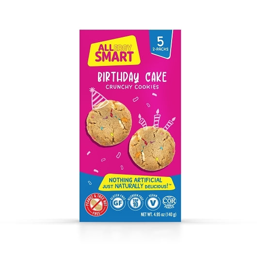 Allergy Smart Birthday Cake Cookie, 6 x 4.95 oz Case - Bakery & Desserts