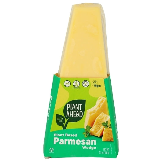 Plant Ahead Vegan Plant-Based Parmesan Wedge, 8 x 5.3 oz Case - Cheese & Dairy