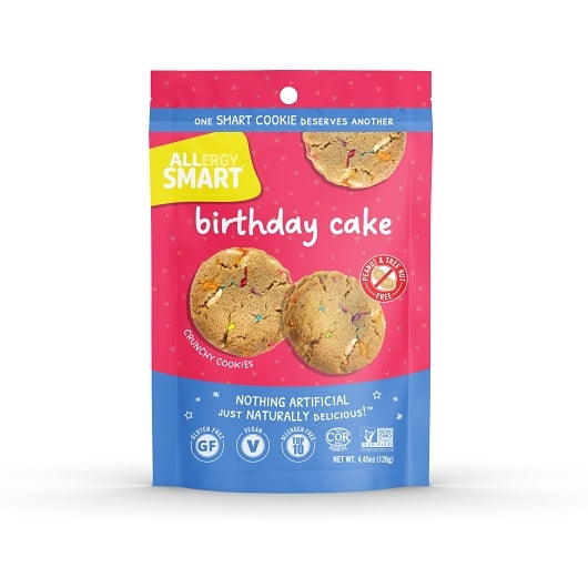 Allergy Smart Birthday Cake Cookie Bag, 6 x 4.45 oz Case - Bakery & Desserts - image 2