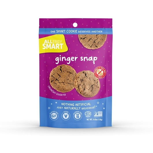 Allergy Smart Ginger Snap Cookie Bag, 6 x 4.45 oz Case - Food Wrap Bags - image 2