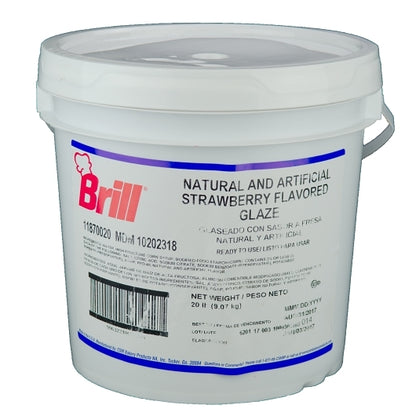 Brill Strawberry Glaze, 1 x 20 lb Case - DOT product image 7