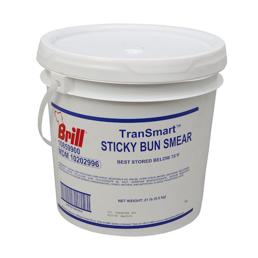Brill Sticky Bun Smear, 1 x 21 lb Case - Bakery & Desserts