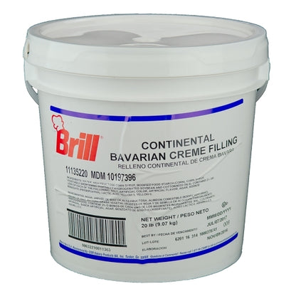 Brill Filling Continental Bavarian Cream, 1 x 20 lb Case - DOT product image 3