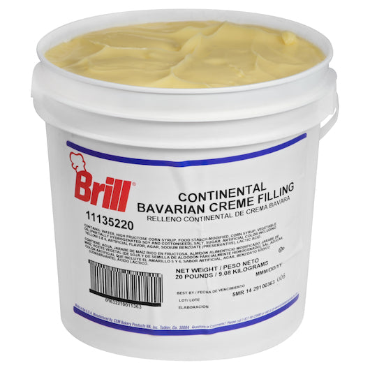 Brill Filling Continental Bavarian Cream, 1 x 20 lb Case - DOT product image 5