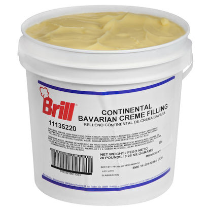 Brill Filling Continental Bavarian Cream, 1 x 20 lb Case - DOT product image 5