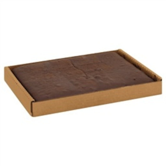 Brill Chocolate Uniced 1/2 Sheet Cake, 6 x 3.25 lb Case - Bakery & Desserts