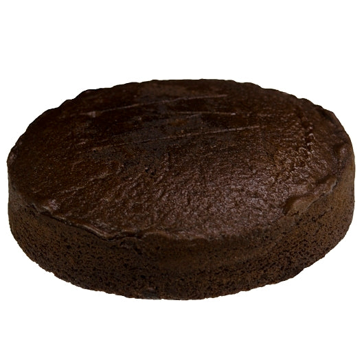 Brill 8 Inch Uniced Chocolate CAKE LAYER, 1 x 18.75 lb Case - Bakery & Desserts